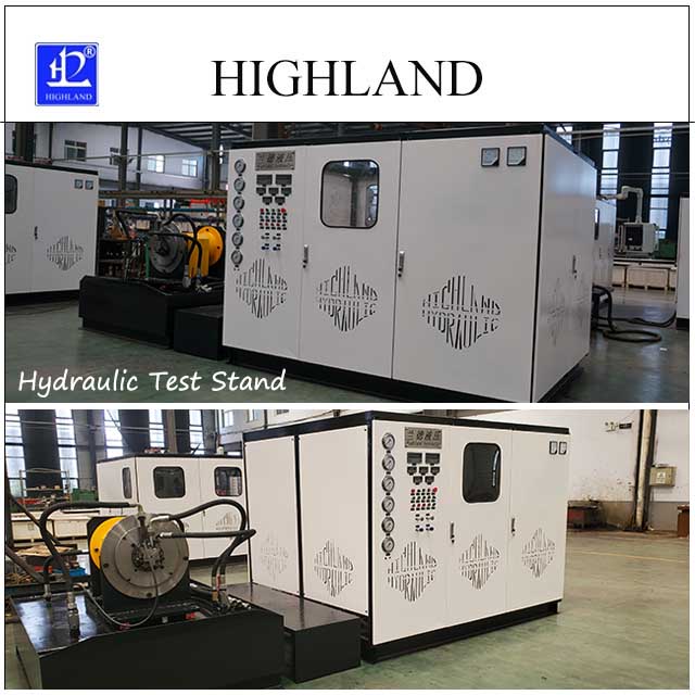 Hydraulic test bench for pumps