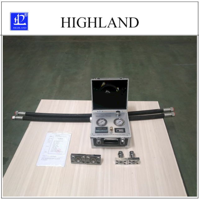 Hydraulic pressure testing machine