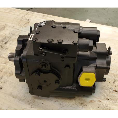 Combine harvester hydraulic piston pump