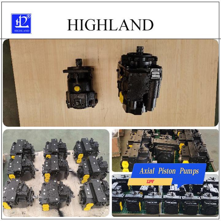 Concrete hydraulic pump