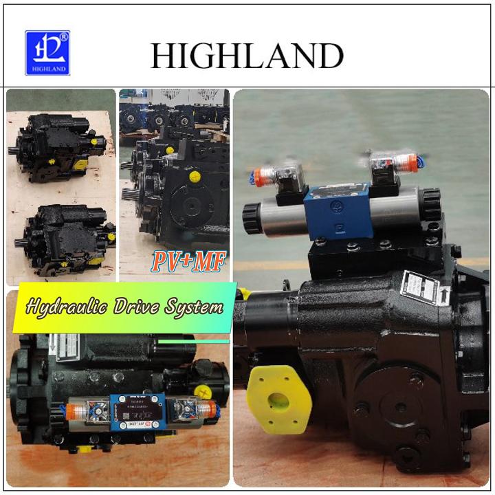 Agricultural machinery hydraulic piston pump motor customization