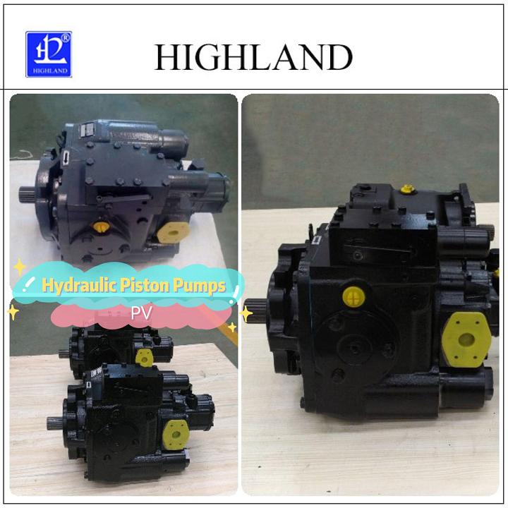 Wheat harvester hydraulic pump