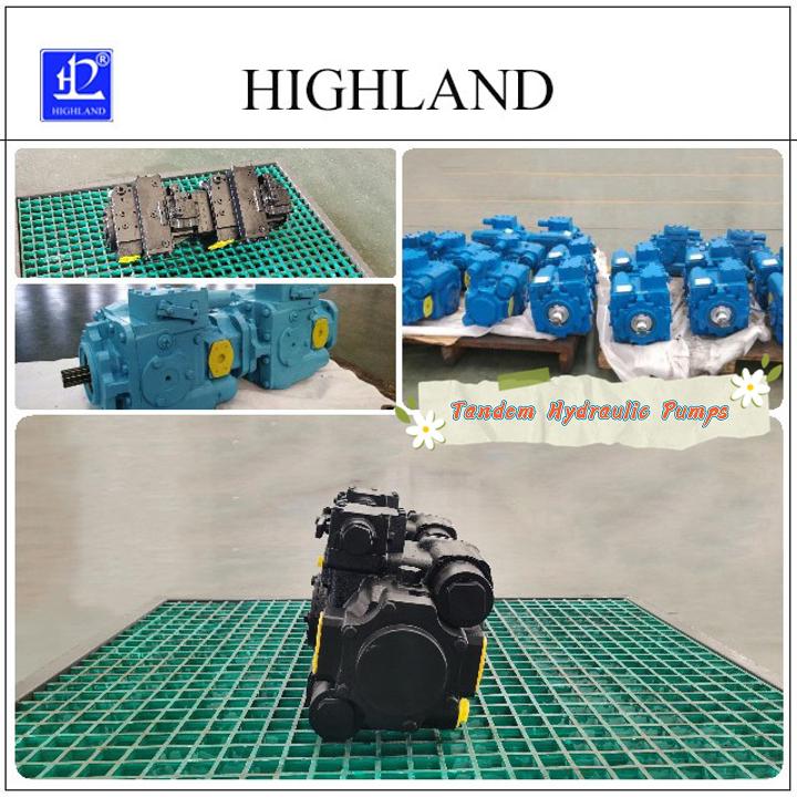 High pressure hydraulic pump