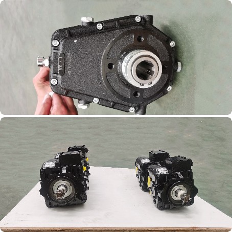 Dredging and trenching machine hydraulic pump motor