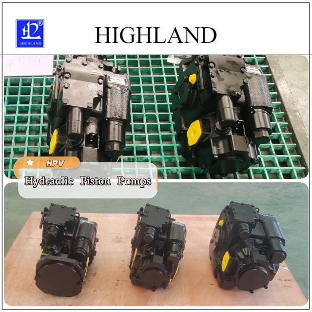 Crusher hydraulic piston pump