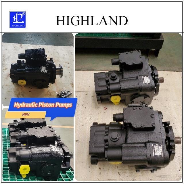 HPV110 hydraulic pump for wheat harvester