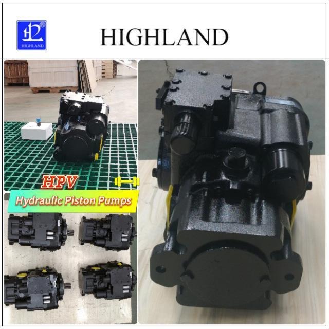 HPV110 harvester hydraulic pumps