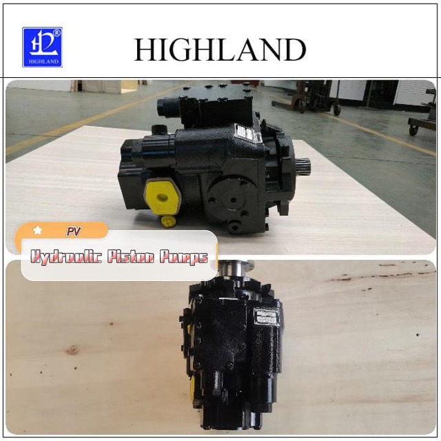 Mixer truck hydraulic plunger pump