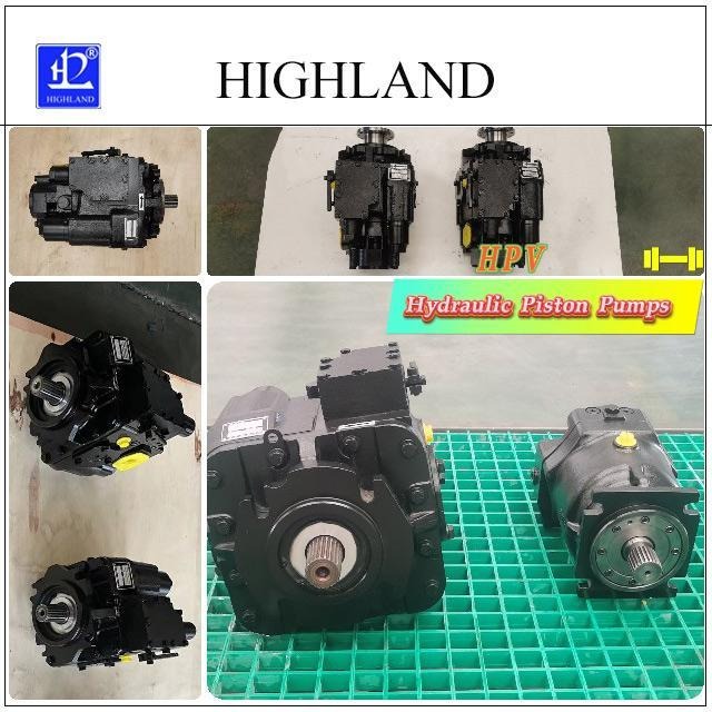 Harvester hydrostatic pump