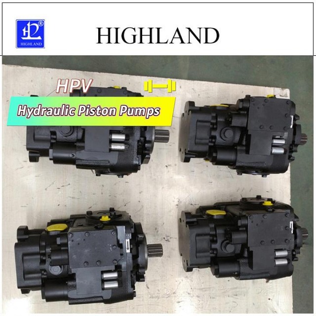 Forage harvester hydraulic piston pump