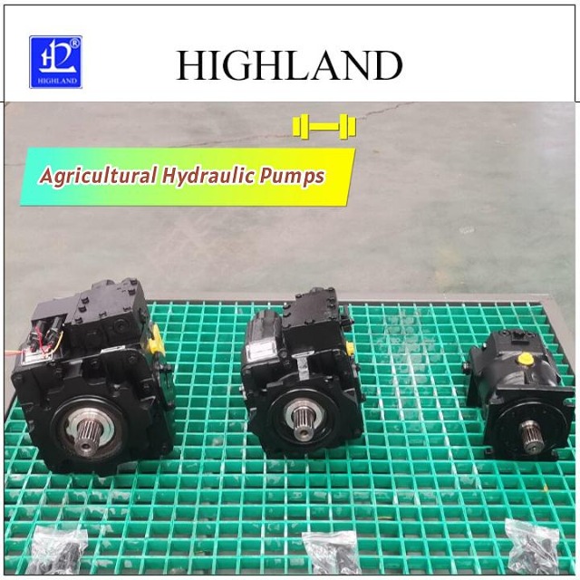 Cotton harvester hydraulic pump