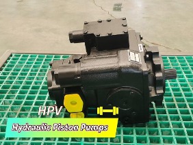 Corn harvester hydraulic pump